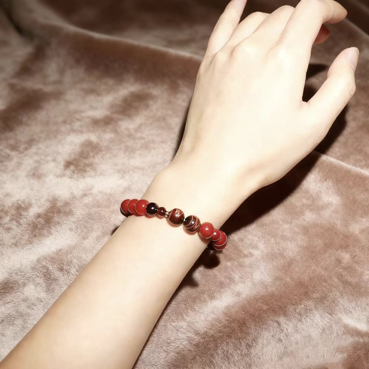 Crimson – Red Tiger Eye Bracelet