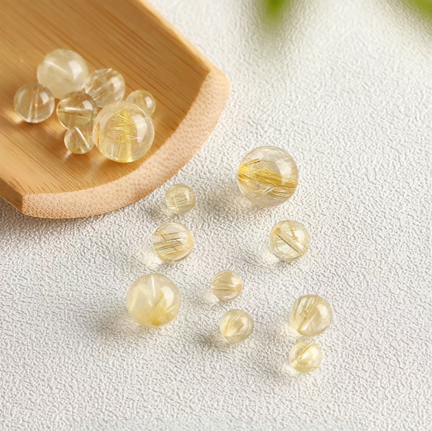 Nature Golden Rutilated Quartz