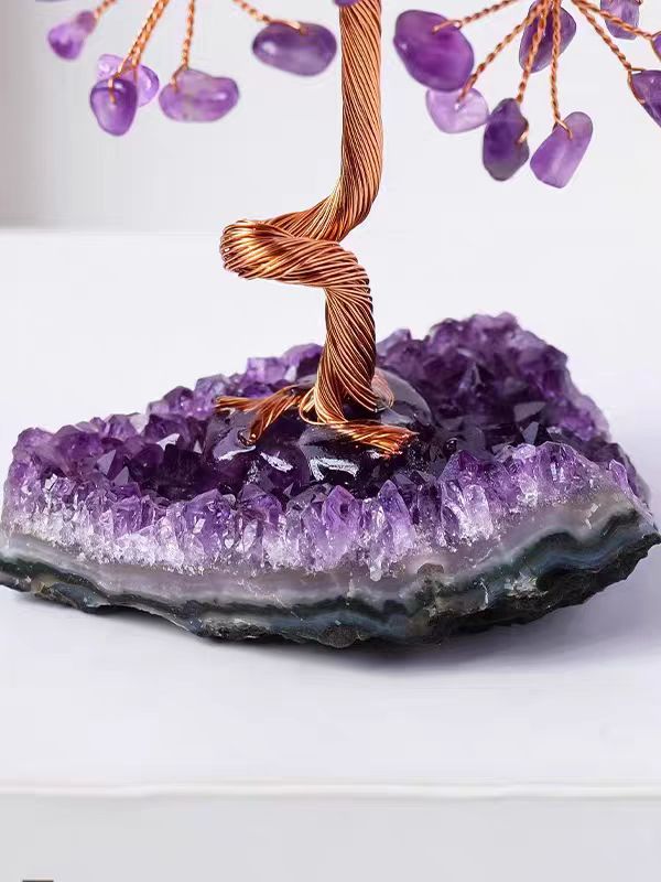 Amethyst Crystal Tree