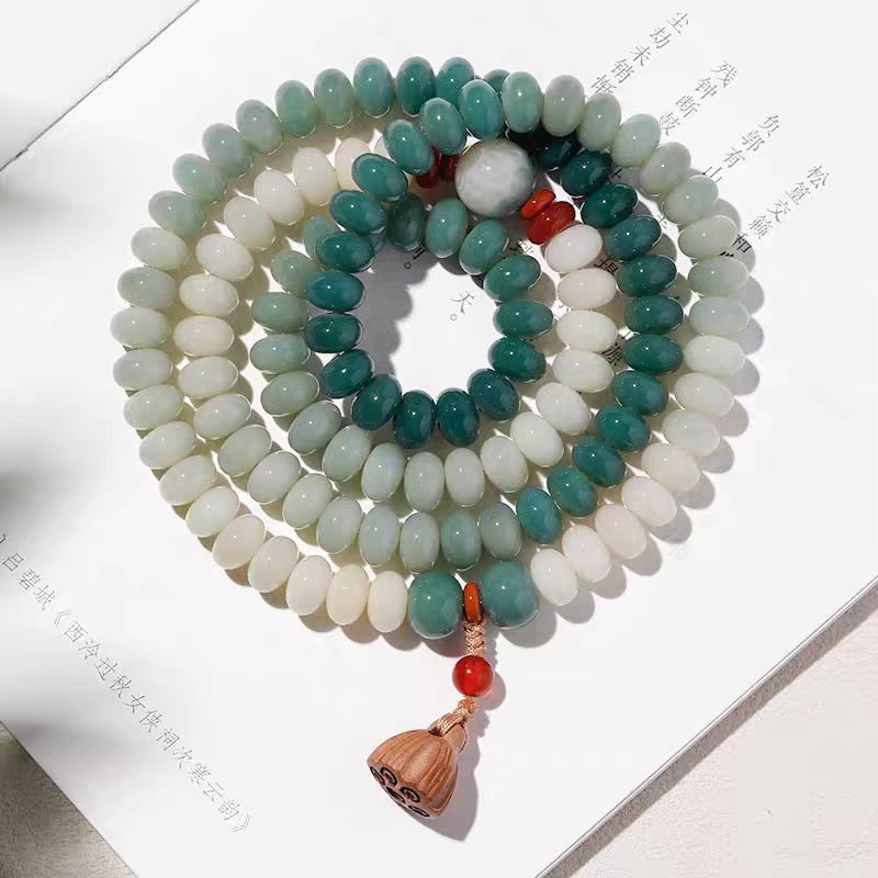 108-Bead Multi-Wrap Beaded Bracelet | Vintage Style Fashion Accessory