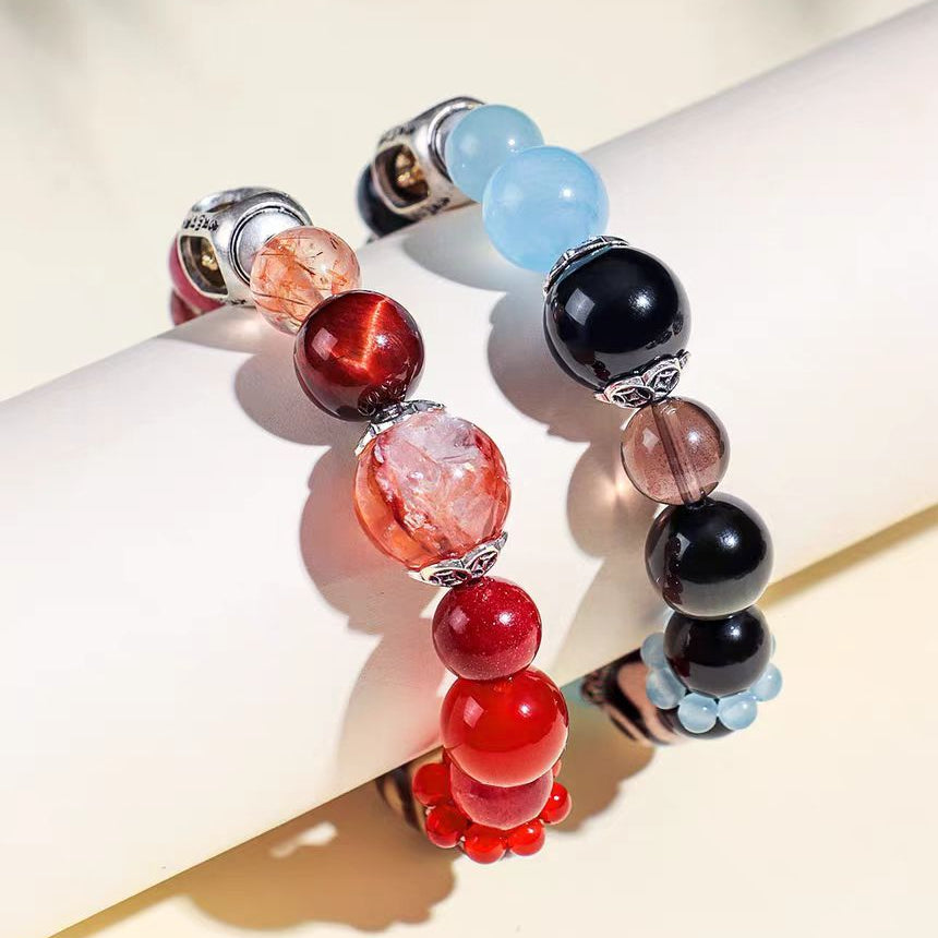 Red Tiger’s Eye Crystal Bracelet