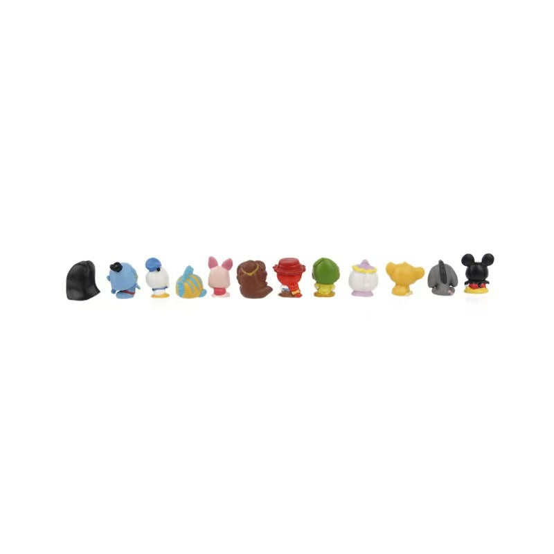 48pcs Mini Cute Cartoon Figurines Set Princess & Monster Style | Tiny Collectible Toys for Cake Toppers, Car Decor & DIY Crafts (2–3cm)