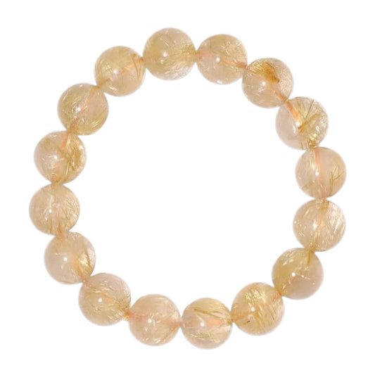 Golden Rutilated Quartz Bracelet