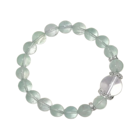 Green Fluorite bracelet