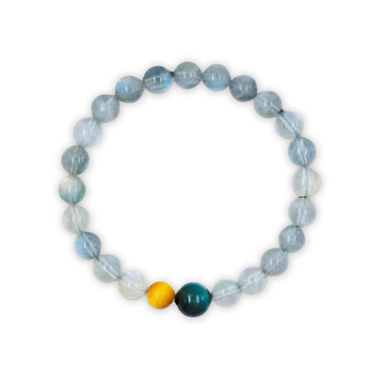 Blue Moonstone Crystal Bracelet