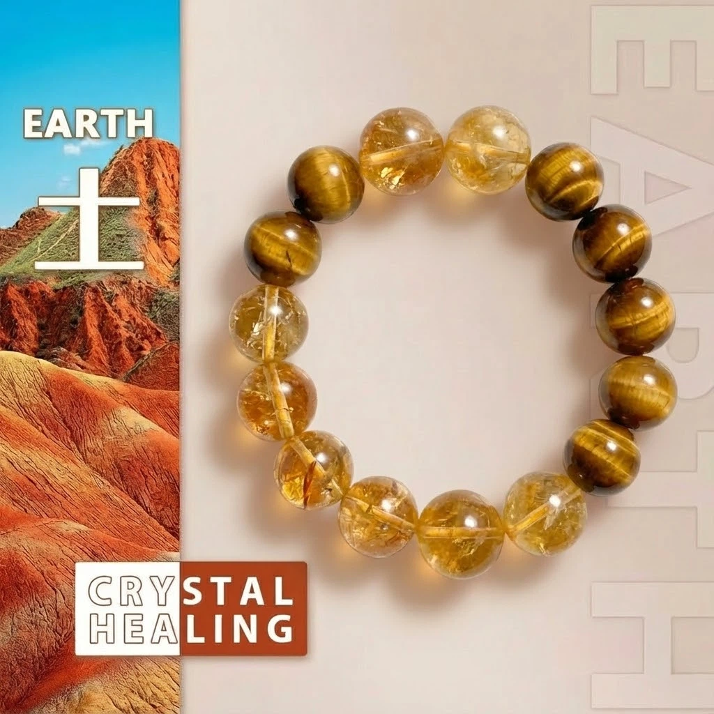 Tiger Eye Crystal Bracelet