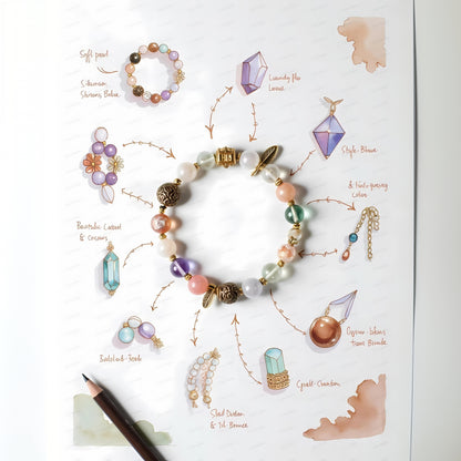 Nature Crystal Pouch