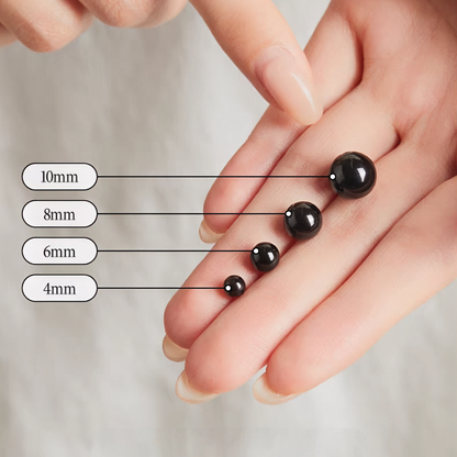 Nature Black Obsidian