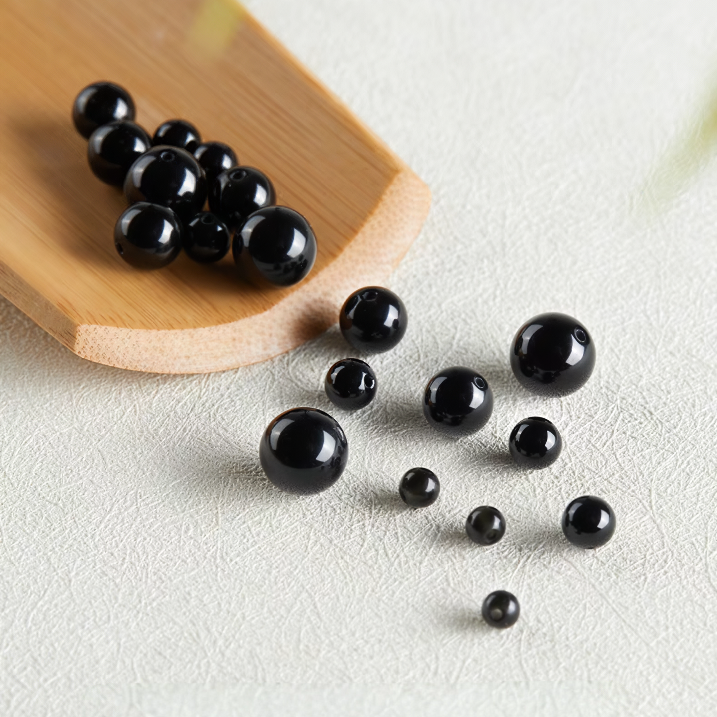 Nature Black Obsidian