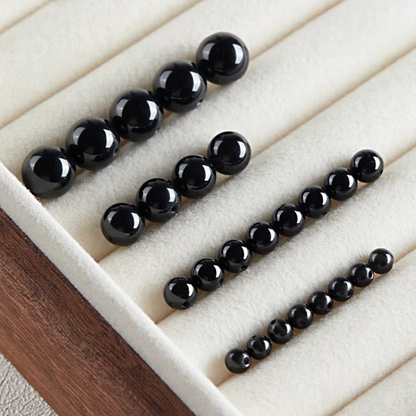 Nature Black Obsidian