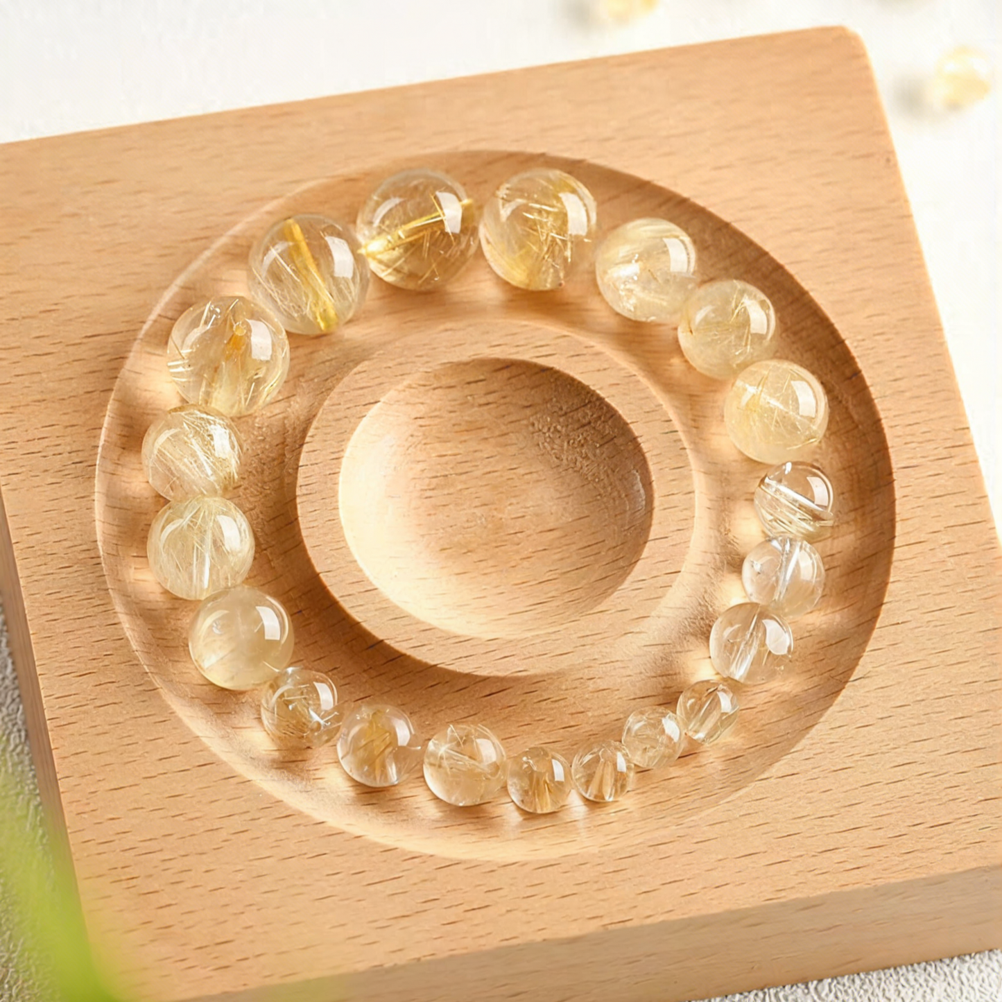 Nature Golden Rutilated Quartz