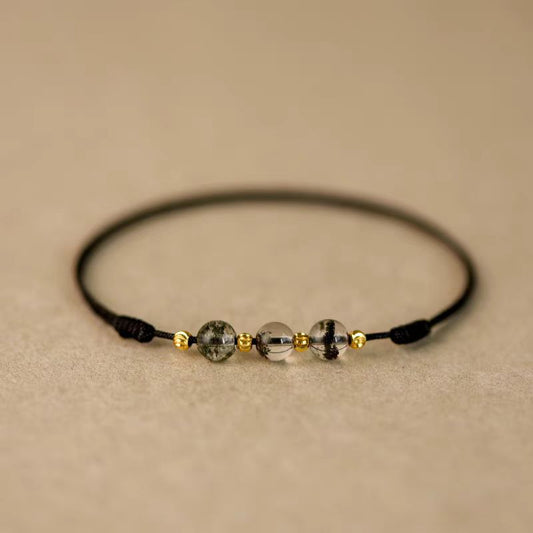 Minimalist Green Phantom Cord Bracelet