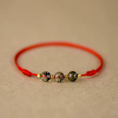 Minimalist Green Phantom Cord Bracelet