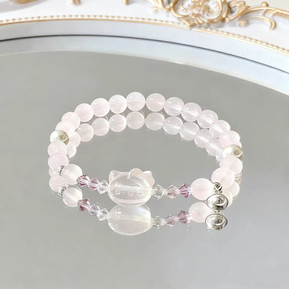 Cat Crystal Bracelet