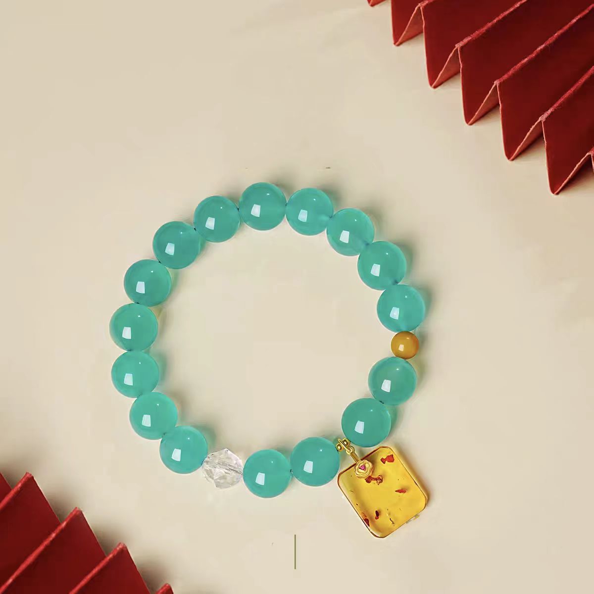 Ocean Blue Chalcedony Bracelet