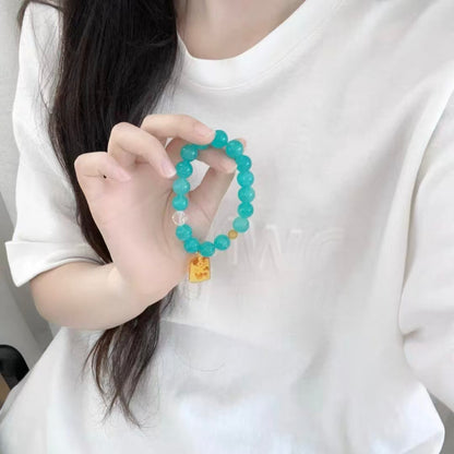 Ocean Blue Chalcedony Bracelet