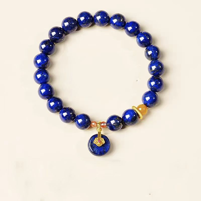 Lapis Lazuli Royal Blessing Bracelet | Wisdom & Protection Charm