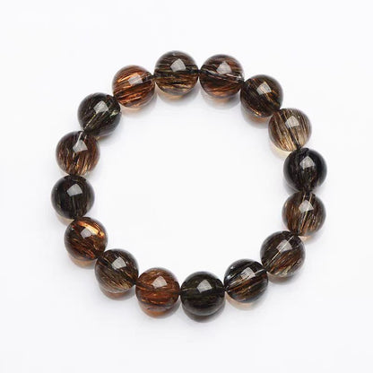Natural Black Golden Super Seven Bracelet