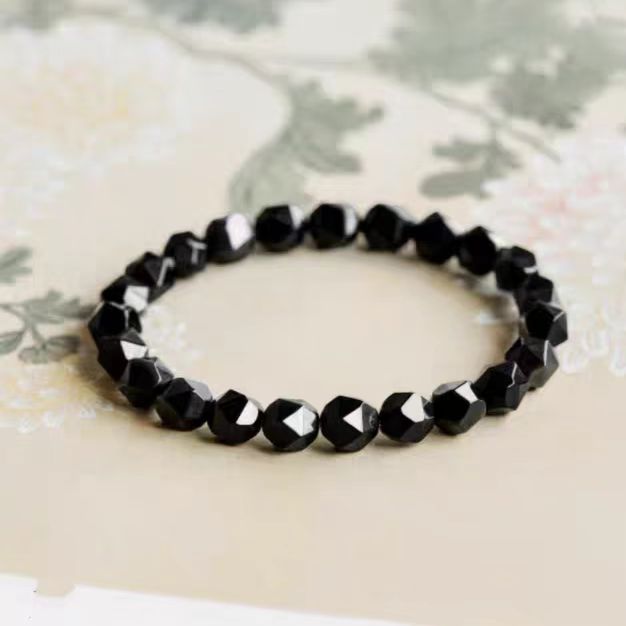 Black Obsidian Protection Bracelet – Grounding & Energy Shield