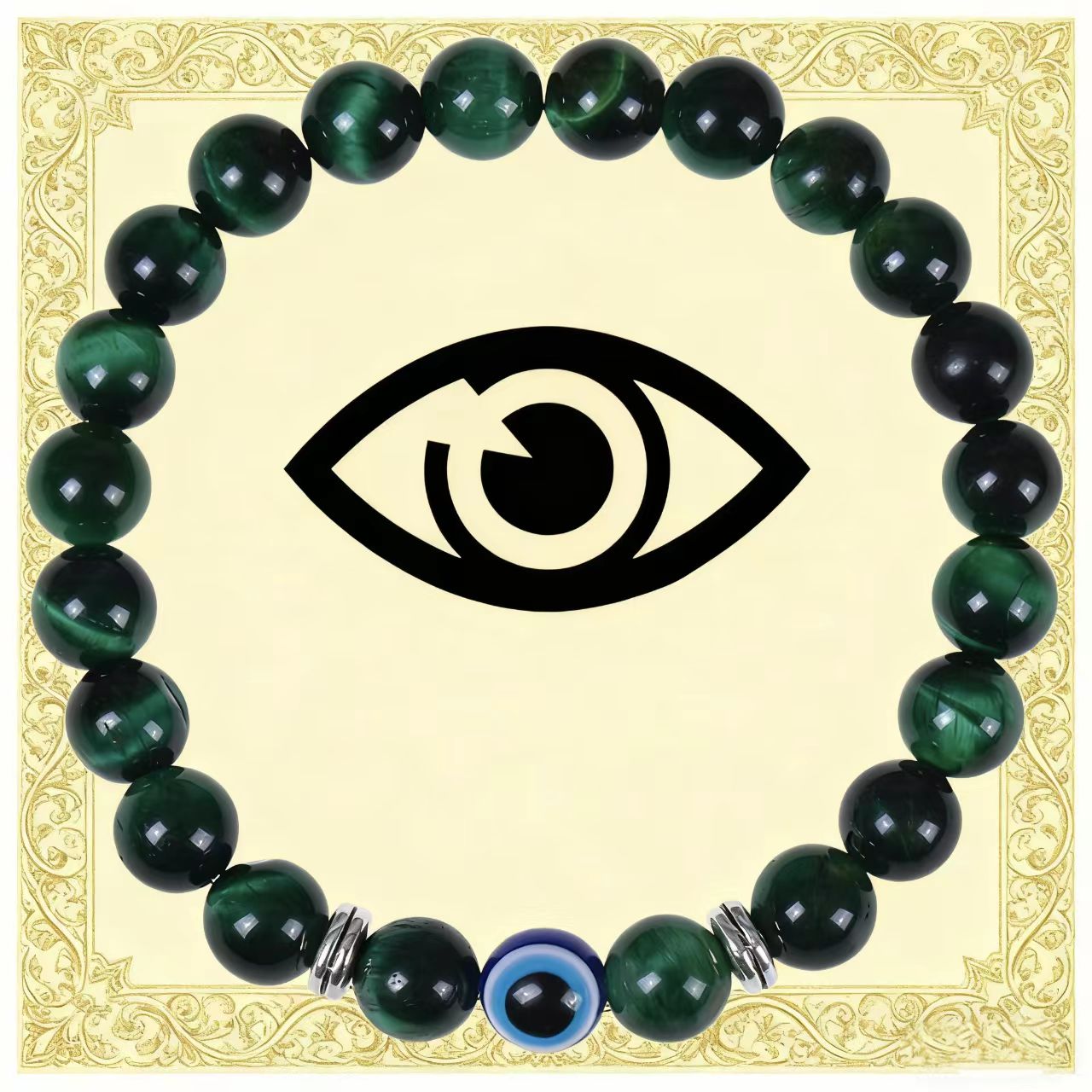 Blue Tiger Eye Protection Bracelet – Evil Eye Energy Shield