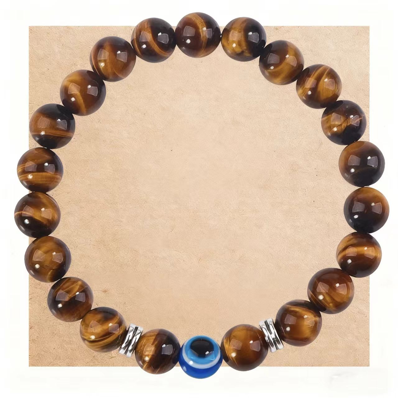 Blue Tiger Eye Protection Bracelet – Evil Eye Energy Shield