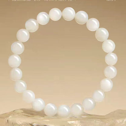 Moonstone Crystal Bracelet – Calming Energy & Feminine Power