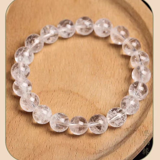 Sacred Clarity | White Azeztulite Ascension Bracelet