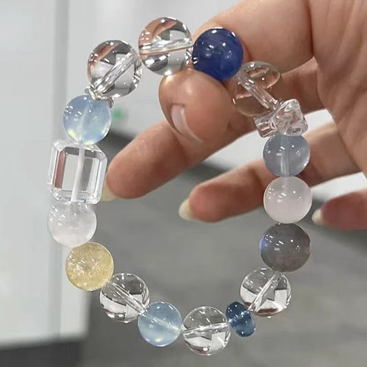 Crystal healing bracelet for emotional balance