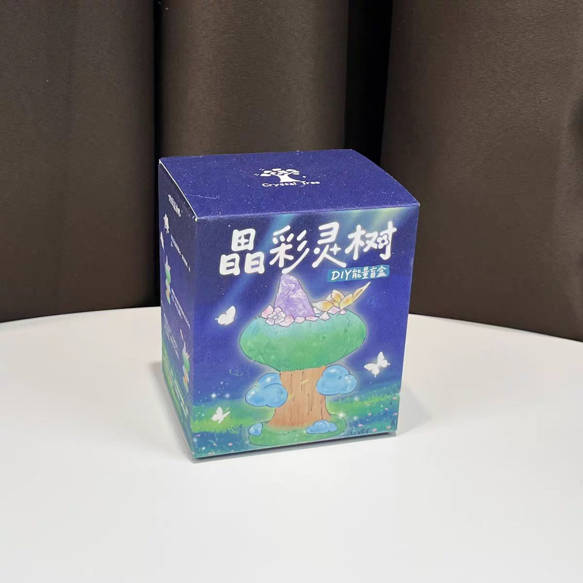🌈Crystal Spirit Tree – DIY Energy Blind Box (6 Designs + 1 Secret)