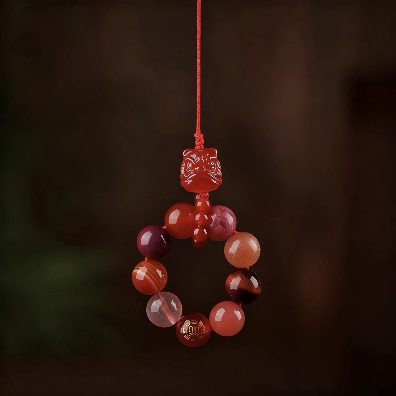 Five Elements Crystal Charm – Balance Your Energy with Natural Healing Crystals