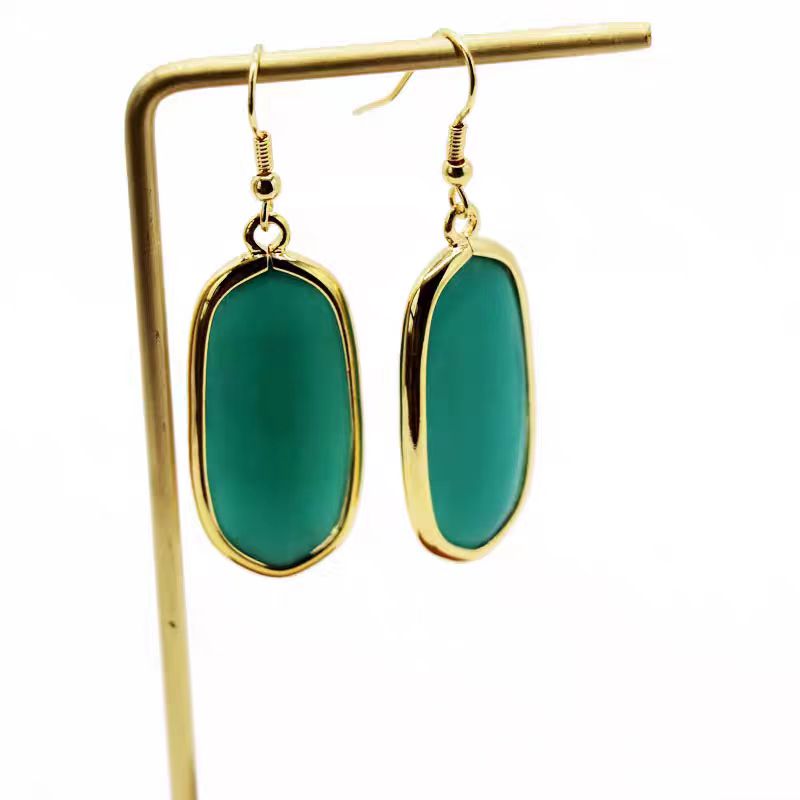 White Howlite Crystal Earrings – Calm, Sleep & Inner Peace