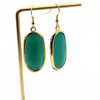 White Howlite Crystal Earrings – Calm, Sleep & Inner Peace