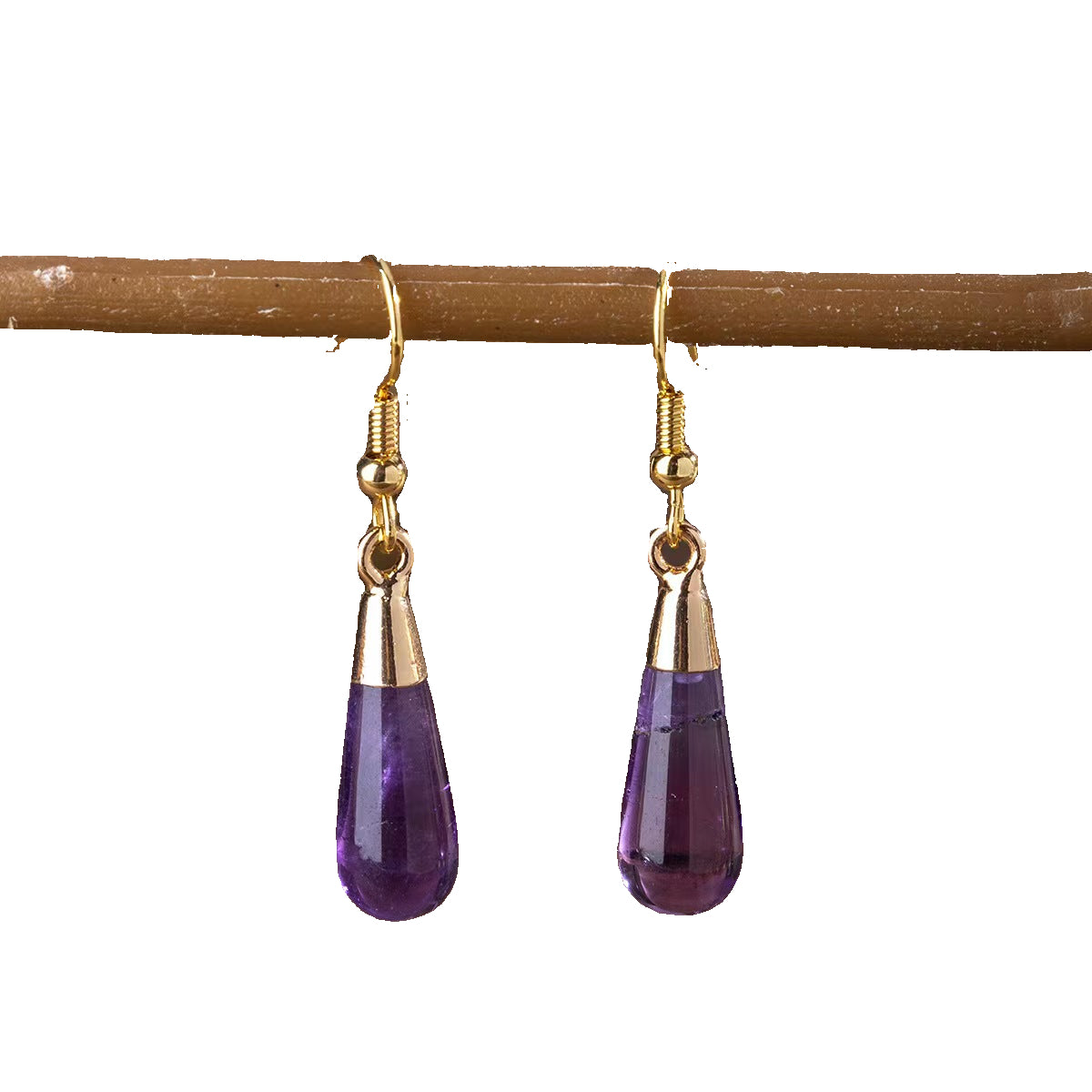 Healing Crystal Drop Earrings – Elemental Energy Collection