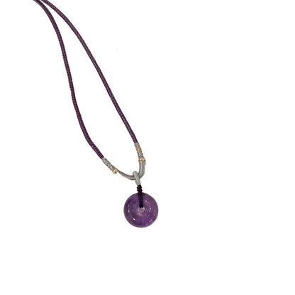 Amethyst Peace Pendant · Elemental Harmony Necklace