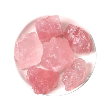 Raw Rose Quartz Chunks – Love, Healing & DIY Home Energy Stones
