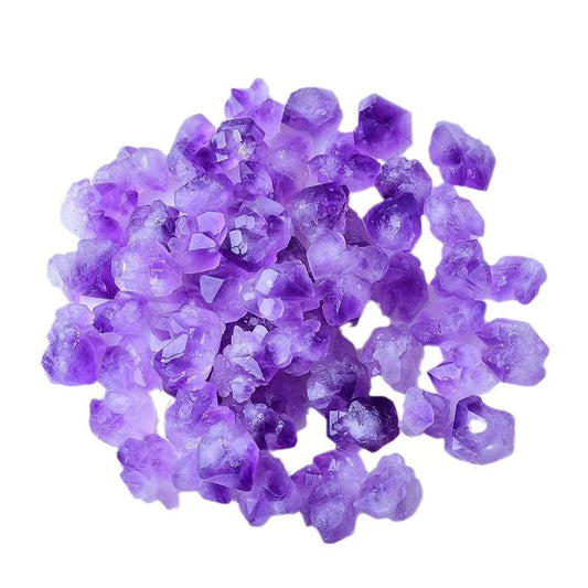 Raw Amethyst Cluster Chips | Natural Crystal for Healing & Home Decor