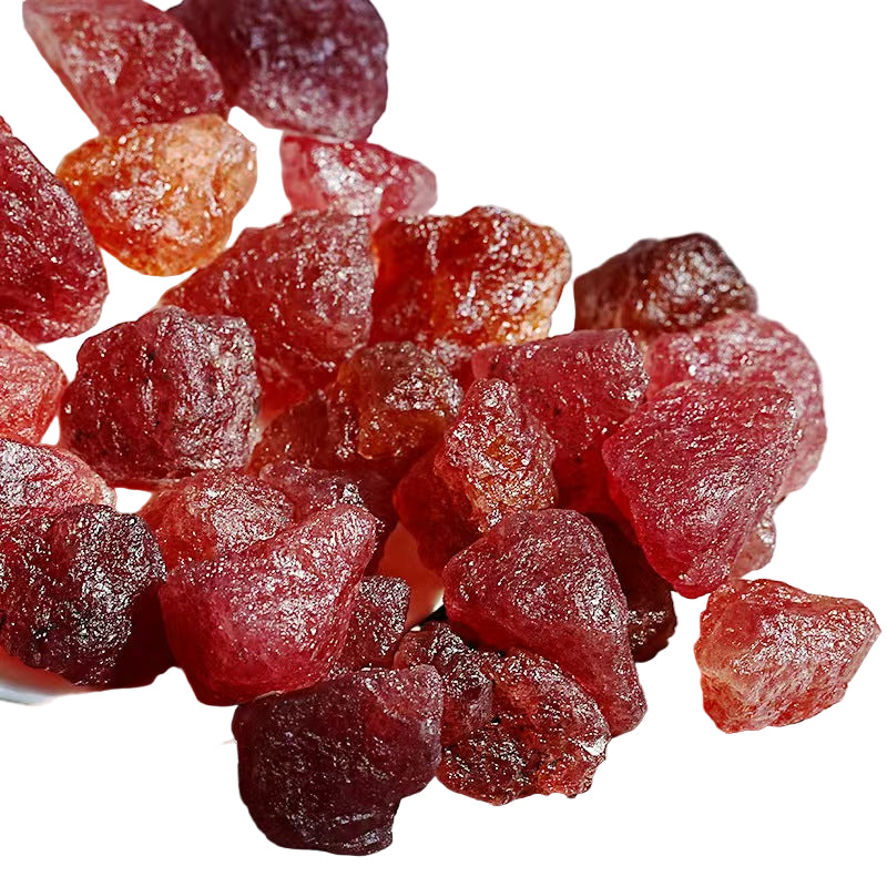 Strawberry Quartz Raw Crystal | Natural Red Fire Element Healing Stone