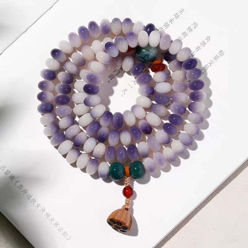 108-Bead Multi-Wrap Beaded Bracelet | Vintage Style Fashion Accessory