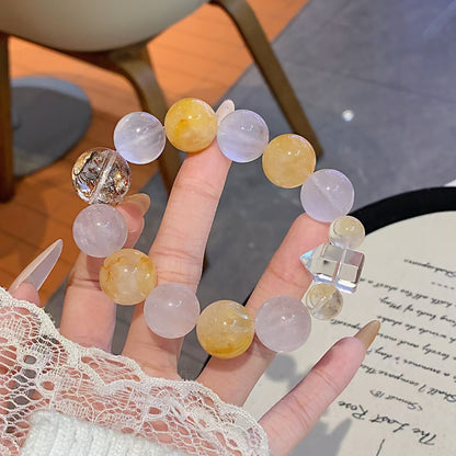 Golden Quartz Abundance Bracelet