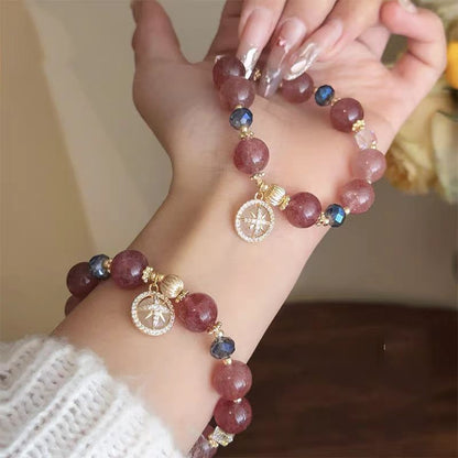 Strawberry Quartz  Bracelet