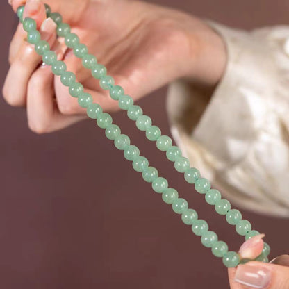 Soothing Aventurine Bead Necklace