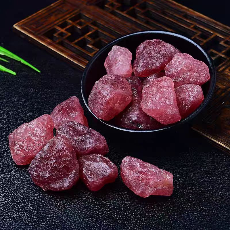Natural Strawberry Quartz Raw Crystal
