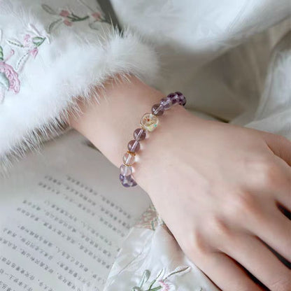 Amethyst Aura Bracelet