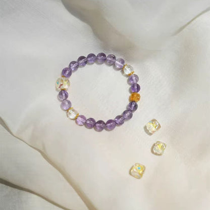 Amethyst Aura Bracelet