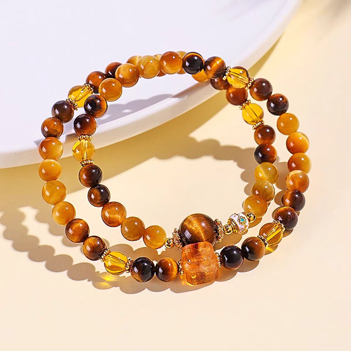 Natural Golden Tiger Eye  Bracelet