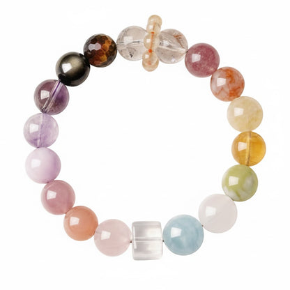 multi color beads crystal bracelet