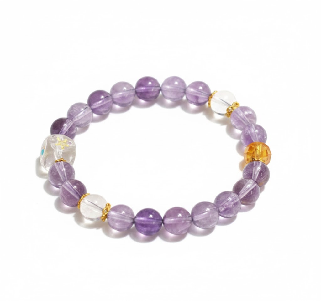 Amethyst Aura Bracelet