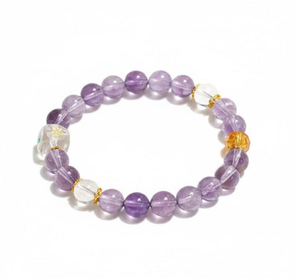 Amethyst Aura Bracelet