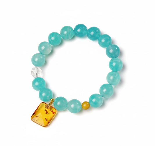 Ocean Blue Chalcedony Bracelet