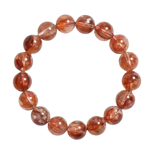 Hematoid Quartz bracelet